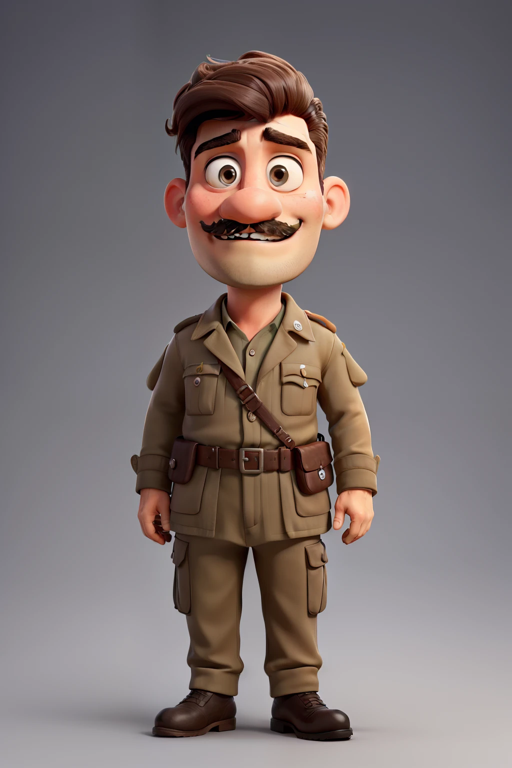 Adolf Hitler animation, alta qualidade, melhor qualidade. Nome do filme "Holocaust", Hitler in front of a concentration camp.
