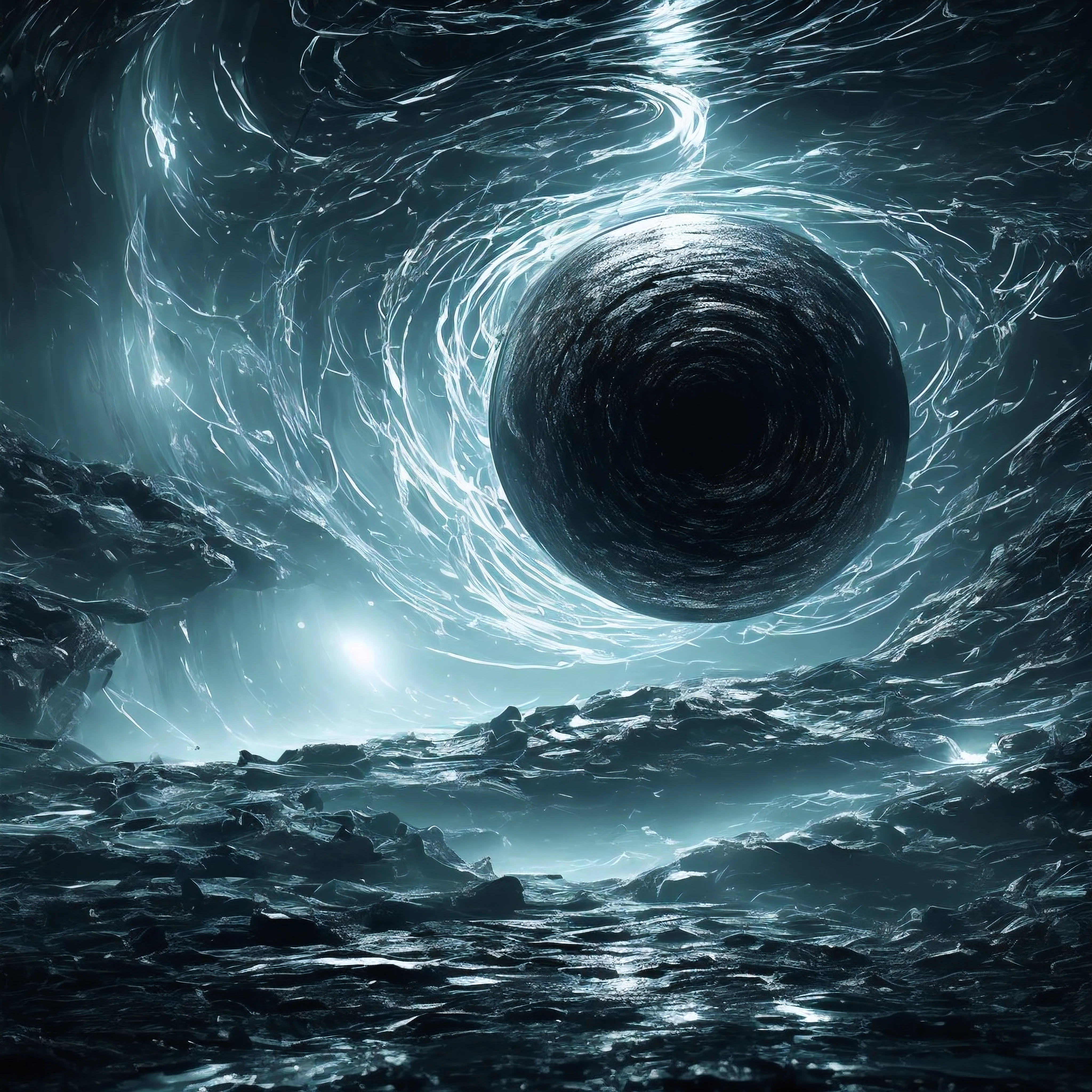 Tentatively we descend through mounting darkness...shades of chaos swirl, devoid of form or meaning...each step takes us farther from familiar ground...wait - a glimmer in the gloom!
Could it be? A glowing orb hovers in the void, pulsing with soft light. We approach cautiously. As we draw near, patterns emerge - fluid shapes continuously shifting and evolving.
Hypnotized, we study each morphing nuance. Within this strange chaos, might some hidden order or wisdom lurk? We linger at the border between nonsense and epiphany.
But the longer we stare, the less sense comes. Our minds begin deciphering patterns where none exist. We teeter again on the edge of madness. A reminder - truth lives in the eye of the beholder.