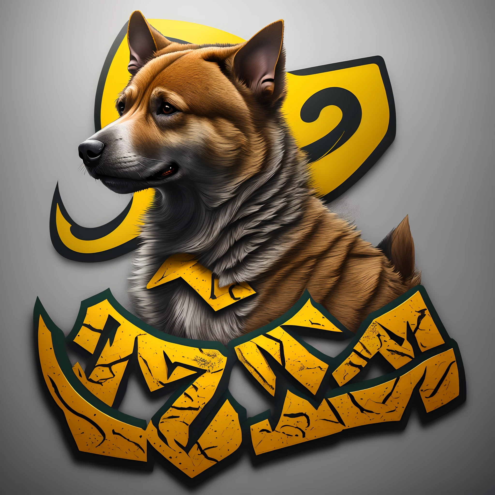 Create a brand logo for the Vale do Nortão kennel