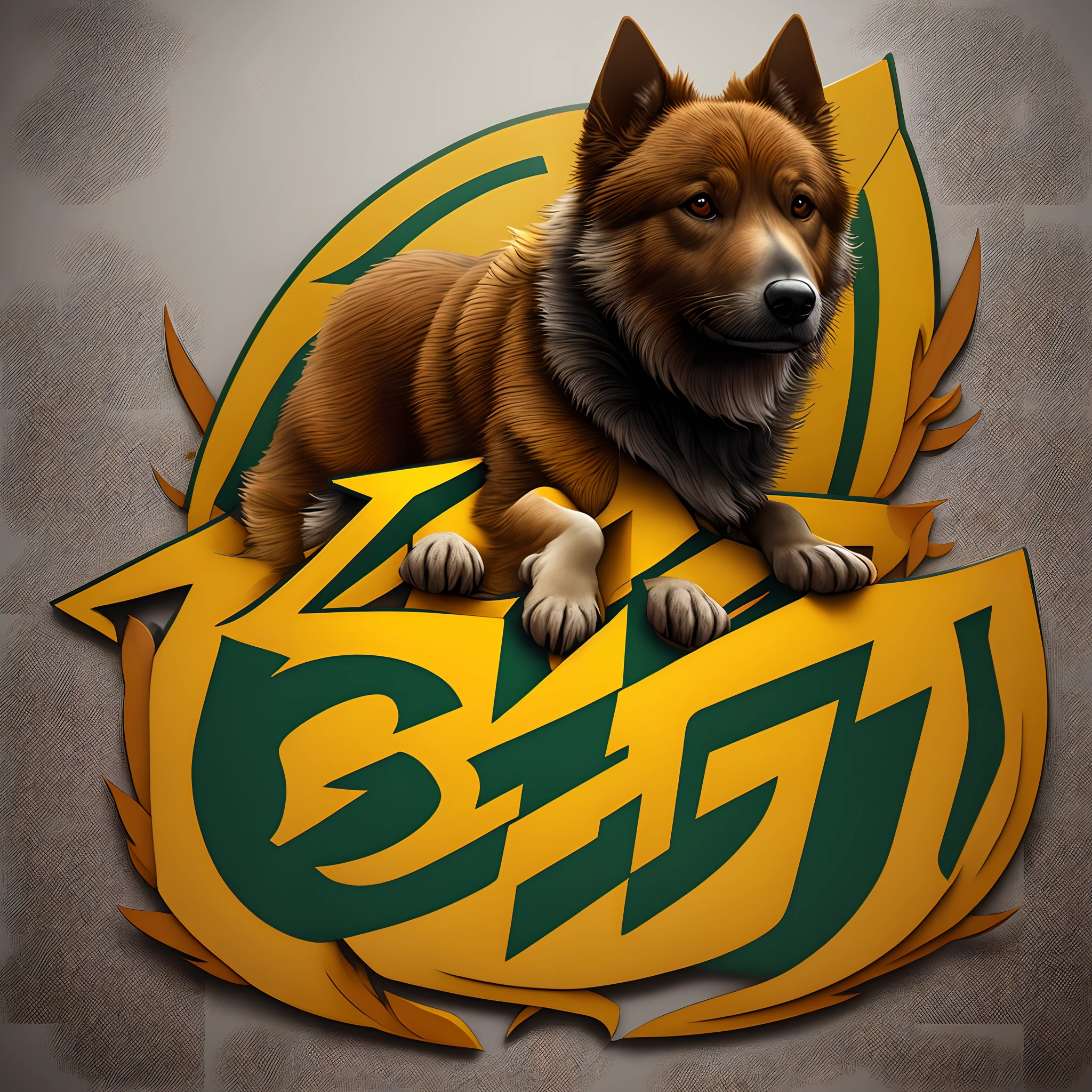 Create a brand logo for the Vale do Nortão kennel