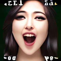 (top-quality、8K、32K、masterpiece、nffsw:1.5)、Attractive Japanese Woman Pictures、1 girl in、(40 years、Huge lips、Colossal tits:1.2)、Painted white all over the body、Lips painted red、Mouth wide open、belch、Tongue out