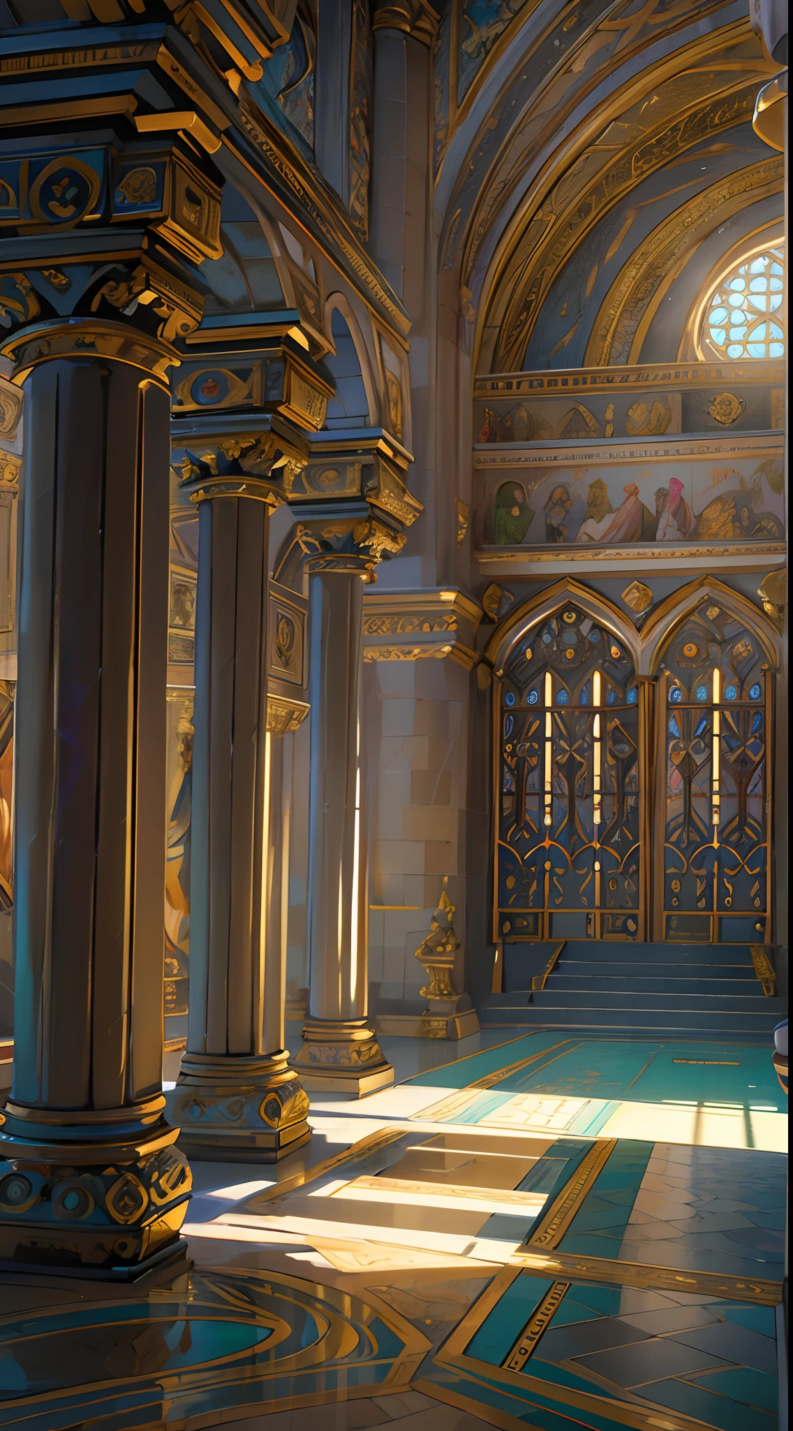 Coronation as king, Russell Crowe(Russell Ella Crowe)played by General Maximus(cinematic ligh:gladiator),Coronation as king,Short dark brown hair,Small waves,Crown on head,Wearing the emperor's robes with delicate muscle definitions, Realistic depiction, 4K quality. (Background with: The main hall of the royal palace),vague background,32k ULTRAHD, Best quality, Masterpiece, Super detail, High details,Correct anatomy,Ultra photo realsisim, fearsome, Dark fantasy, epic realistic, Faded, ((com cores neutras)), (hdr:1.5), (pastel colour:1.2), ultra - detailed, (Art Station:1.5), Cinematic, warm lights, Light effect, Dramaticlight, (Intricate details:1.1), the complex background, (greg rutkovsky:0.8), (Teal and orange:0.4),