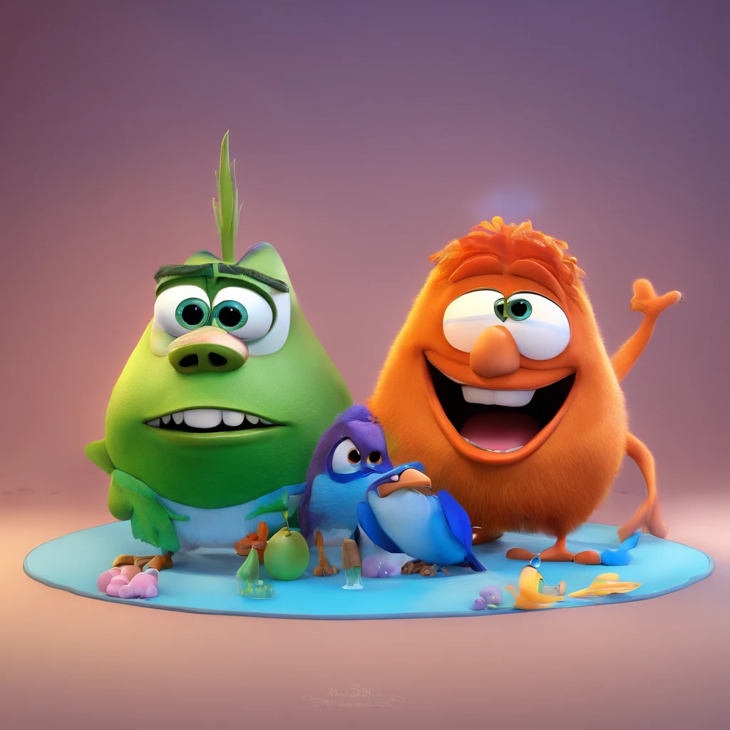 Crie um cartaz inspirado na Disney Pixar com o personagem sendo o deputado Keniston Braga, A white-haired man wearing glasses, the scene will be in Pixar's distinctive digital art style. Focus on character expressions, Vibrant colors and detailed textures present your animations, with the title " Keniston Braga no meio, Quero a cena dos principais filmes do PIXar