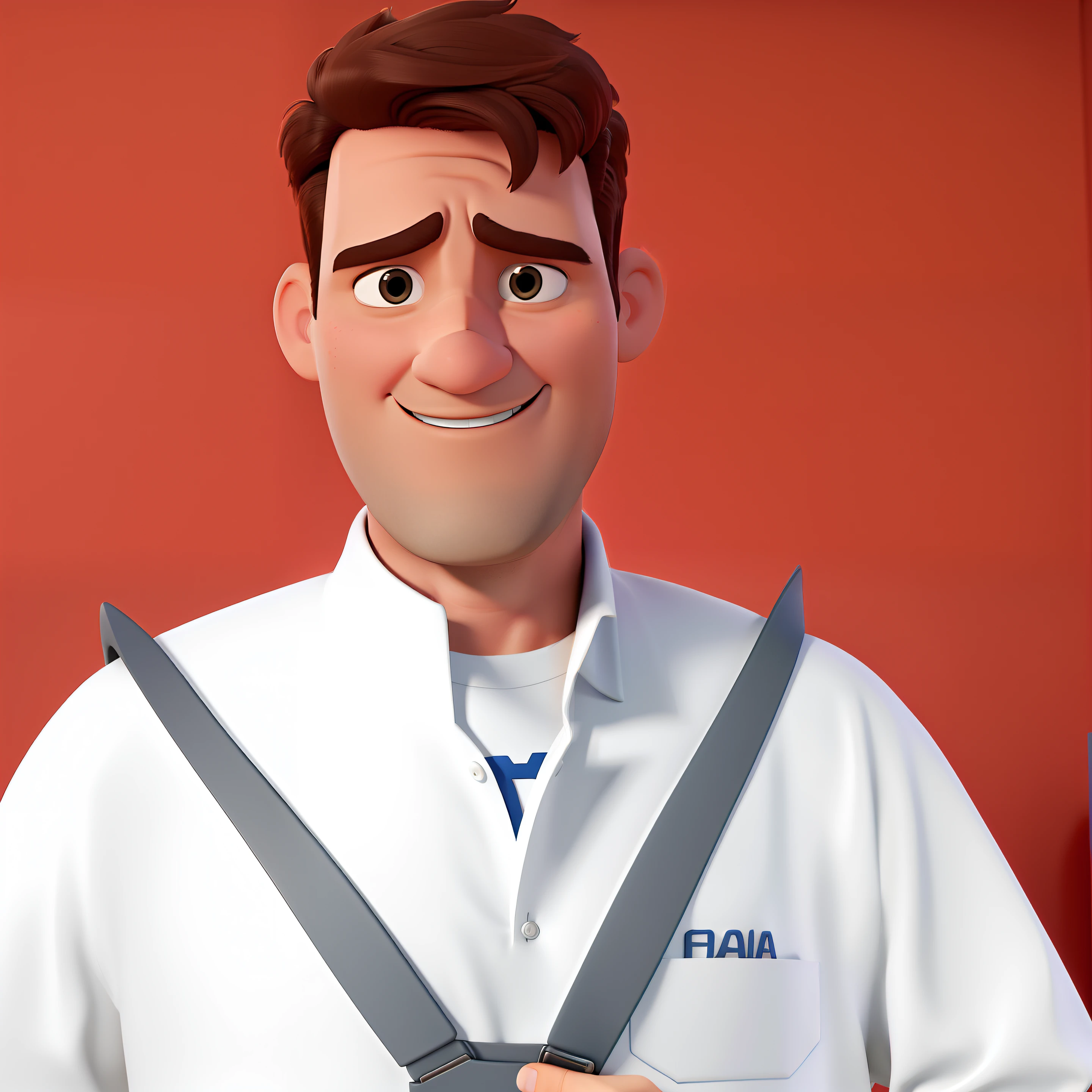 Homem branco, Pixar 3D Alta qualidade
