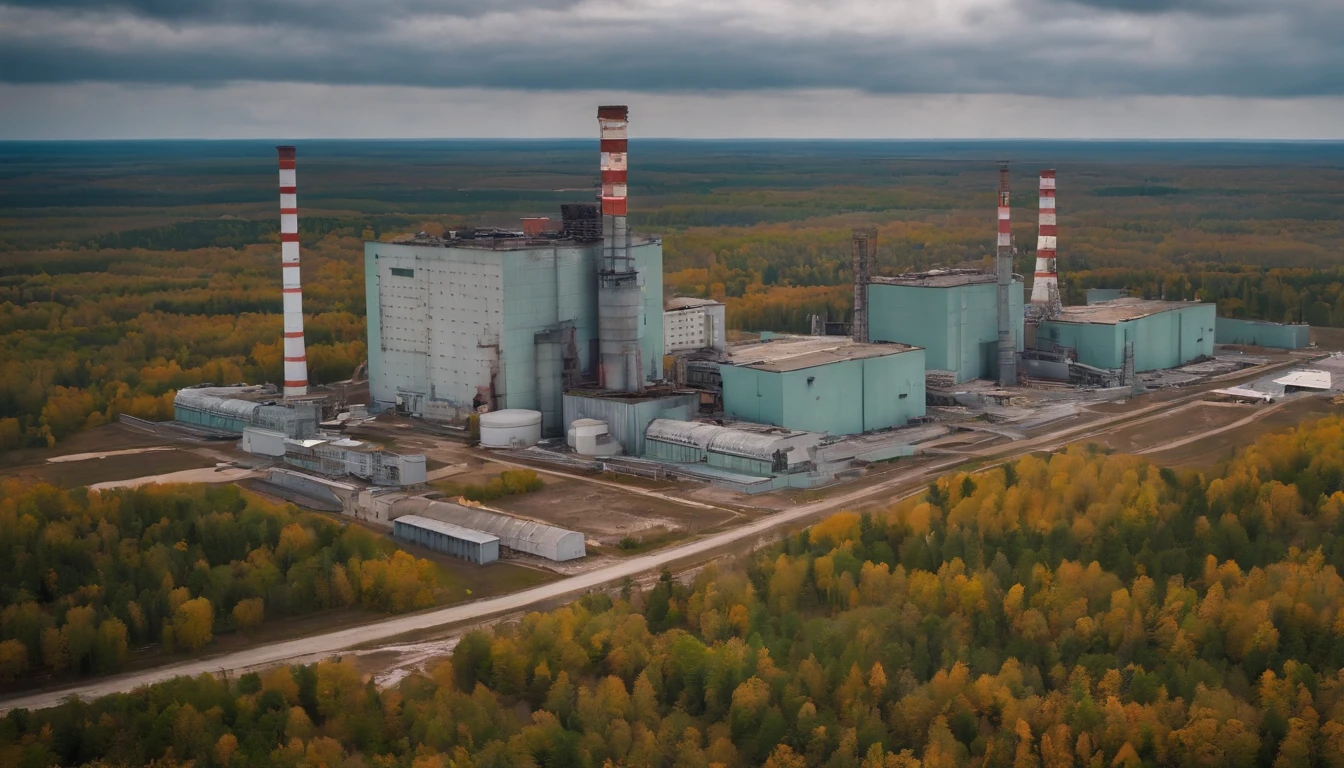 Chernobyl nuclear power plant destroyed