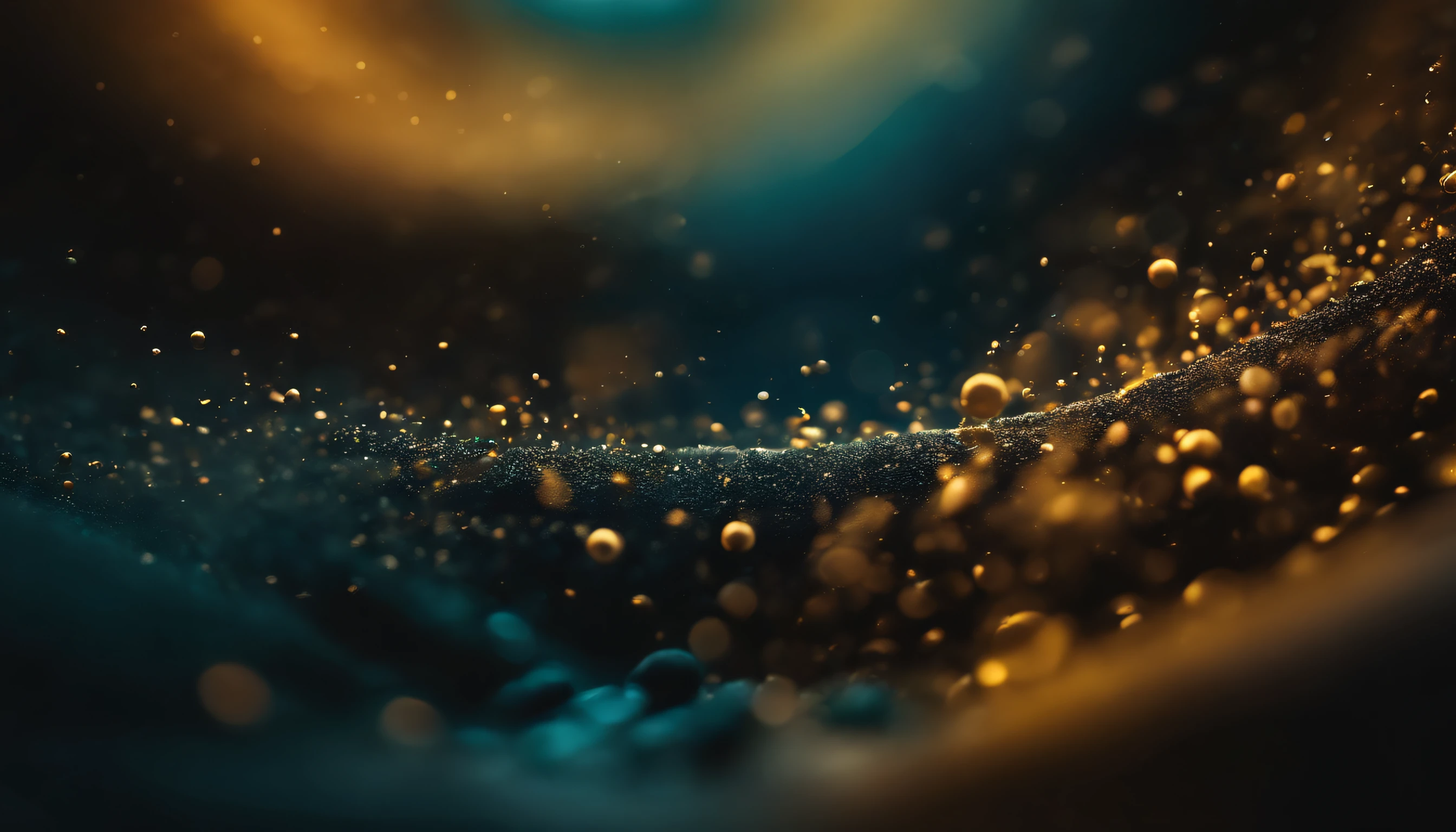 micro abstract splatter, shapes, colours, desktop background, shallow depth of field