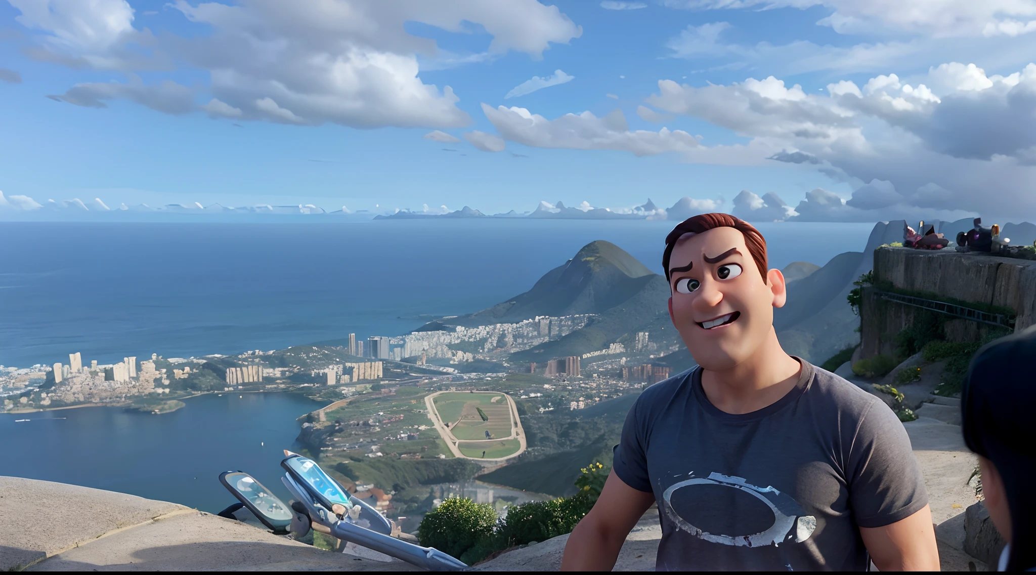 Criar imagem diney pixar de alta qualidade com boa qualidade. Transformar toda imagem e Pixar da Disney