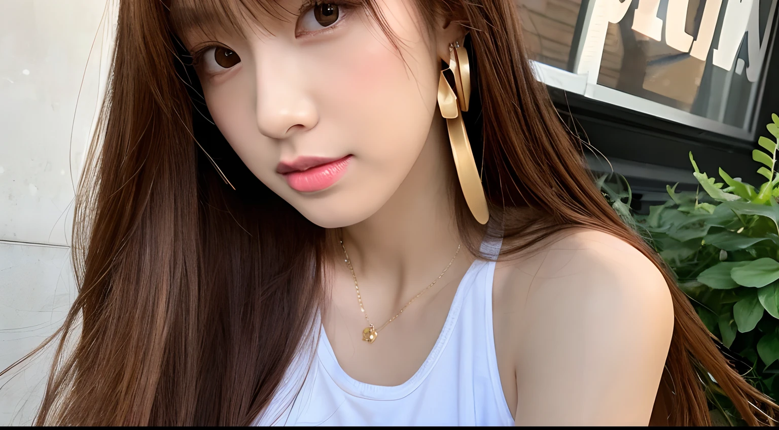 ((Top Quality, 8k, Masterpiece: 1.3)), solo, 1 girl, sexy,  Beautiful girl with accentuated slender abs: 1.4, (Random hairstyle, flat breasts: 1.2),  Ultra detailed face, detailed eyes, double eyelids, Selfie, (body builder:0.8),(beautiful small hard nipple:1.4),(white microbikini without bra-pad),(spread legs:1.2),on the gold bed,(shiny skin:1.2),(muscle arm:1.3),(muscle leg:1.3),(lie down:0.8),(blonde hair:1.0),necklace,(earrings:1.3),(curly long hair:1.3)