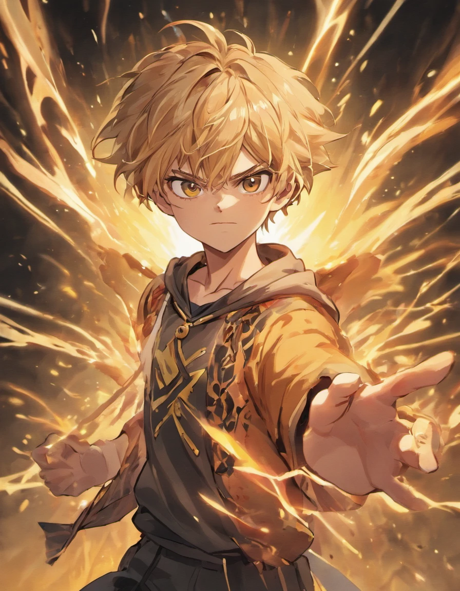 "Hyper-realistic portrait of Asta from Black Clover with intricate details and lifelike rendering, showcasing his fierce determination and strong character. Vibrant colors, dynamic composition, and exceptional attention to lighting and shadows. Asta is portrayed in modern day casual wear with a hoodie on, capturing his energetic and heroic aura. Create a breathtaking masterpiece that captures the essence of Asta's unwavering spirit and power."