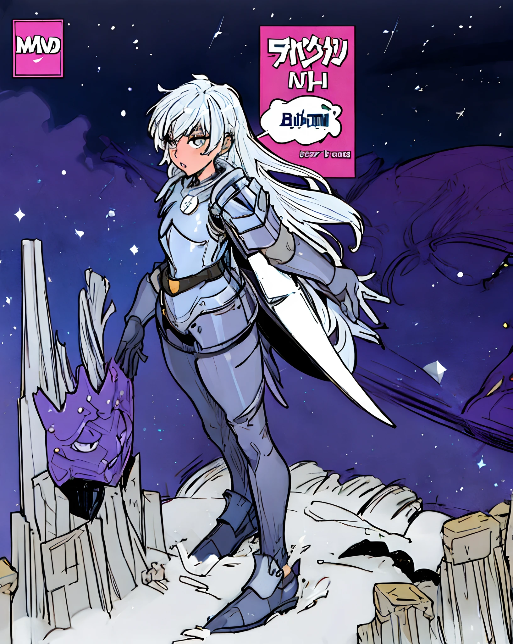 batwoman in the city at night, moon knight, female moon knight, covered in full silver armor, silver eyes full body, comic book character, marvel concept art, streamlined white armor, sleek streamlined white armor, glossy white armor, diamond plated superhero, symbiote, style of raymond swanland, famous female as spiderbatman, inspired by Jim Lee