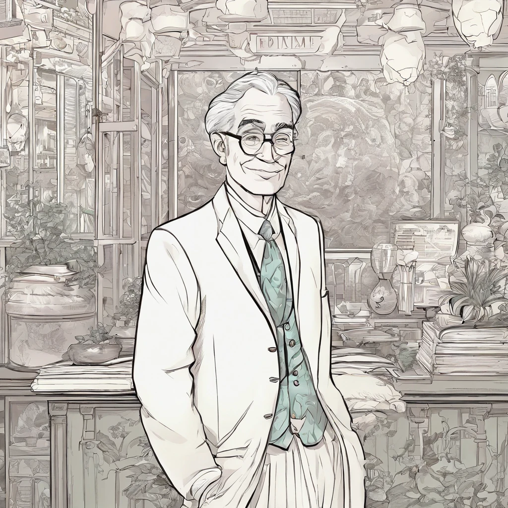 1920s,the scientist,Cthulhu,aged 40,wrinkles,Middle-aged and elderly women,professor,Manteau blanc,Academic,serious,eye glass,Lush plants,one color background,The heart,Psychiatrist,blue colored eyes,Fine details,4K,super high image quality,ornate detail