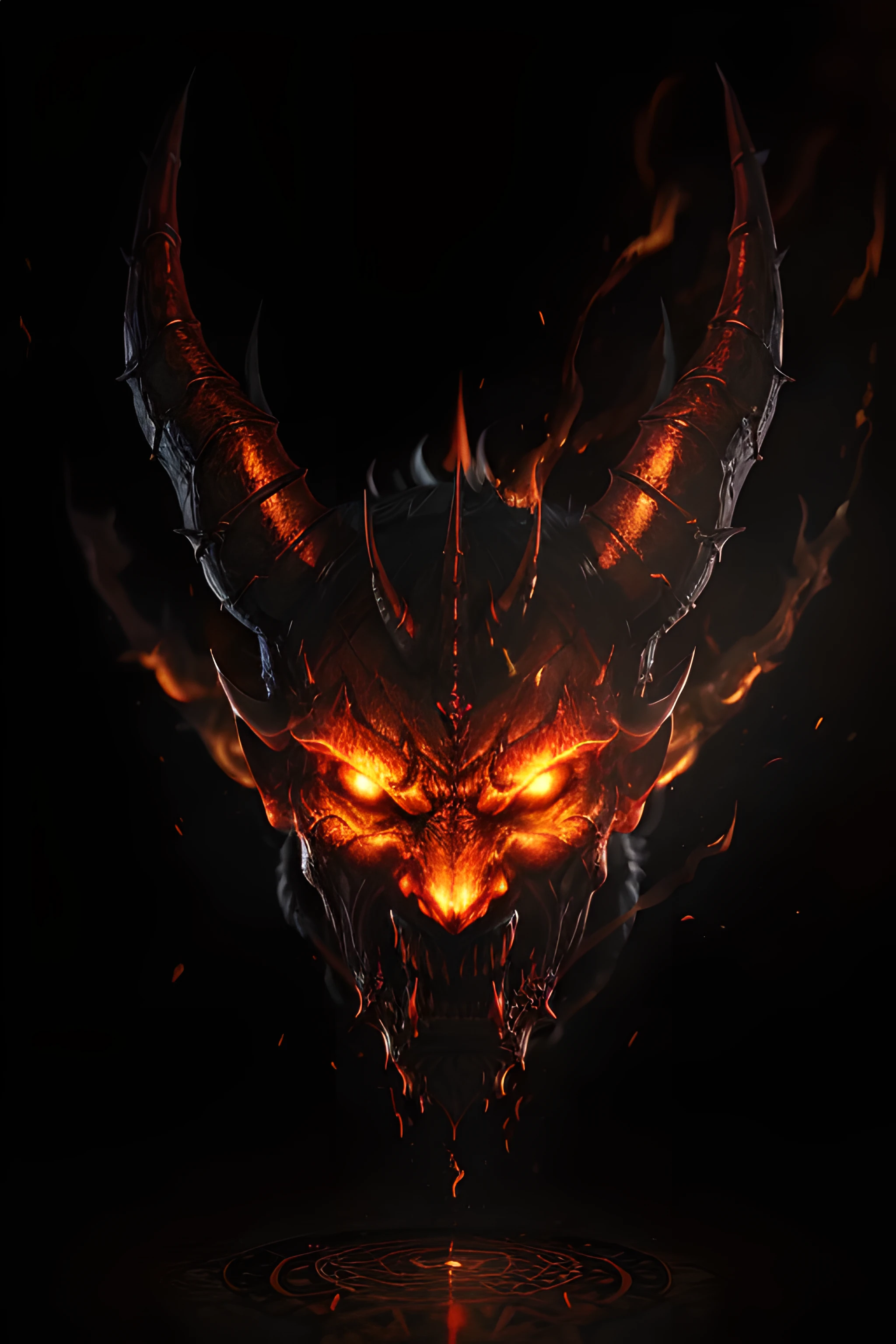 ((best quality)), ((masterpiece)), (detailed), Diablo, in the style of 0mib, in the style of D14bl0, solo, intricate details, <lora:0mib3(gut auf 1):0.65> <lora:D14bl02_CIVIT:0.9>