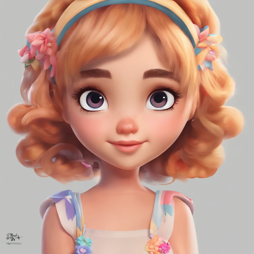 There's one with a ponytail, com cabelo laranja, lovely digital painting, adorable digital art, arte digital detalhada bonito, pintura realista da meninao, personagem bonito dos desenhos animados, kawaii retrato realista, desenho animado bonito, Cara jovem e fofa, retrato bonito, desenhos animados bonito, arte de pintura digital dos desenhos animados, meninas kawaito, personagem bonito, retrato bonito-fino-face, lovely expression,(head portrait,Retrato)