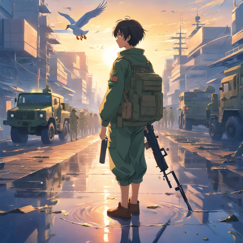 Duck Man Military War