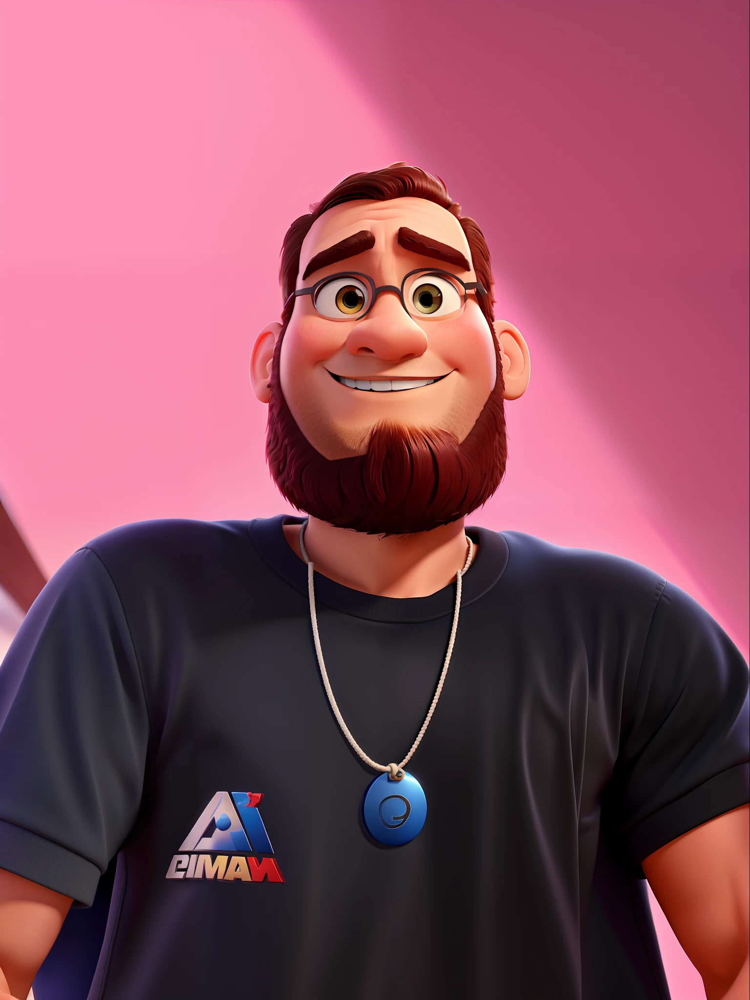 Um homem estilo Disney pixar, alta qualidade, melhor qualidade