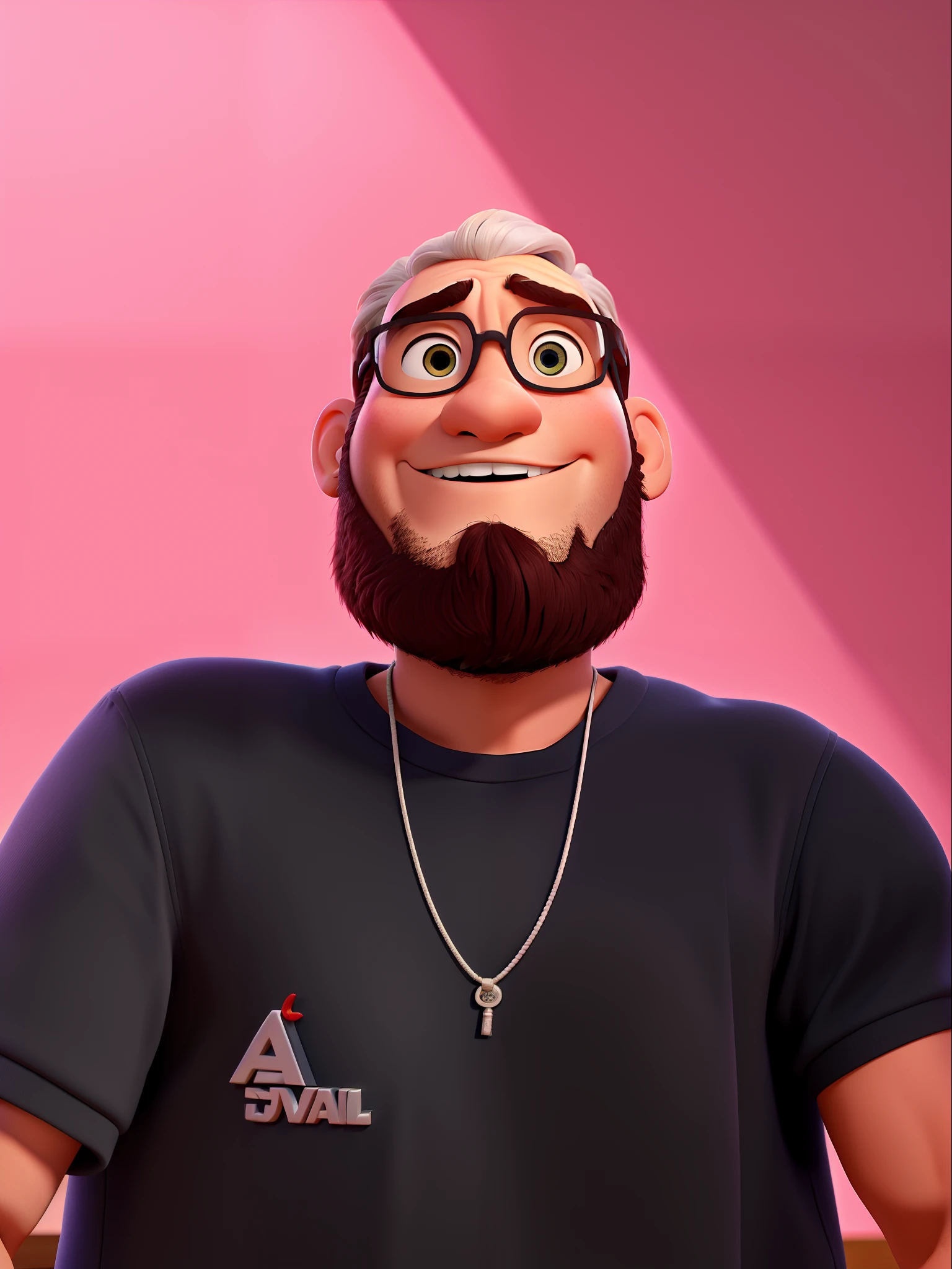 Um homem estilo Disney pixar, alta qualidade, melhor qualidade