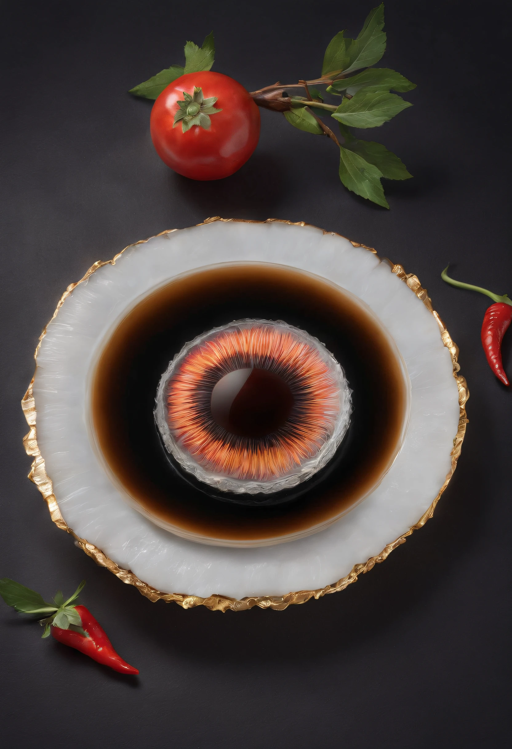 Masterpiece、top-quality、Photorealsitic、A hyper-realistic、Devil's Eye