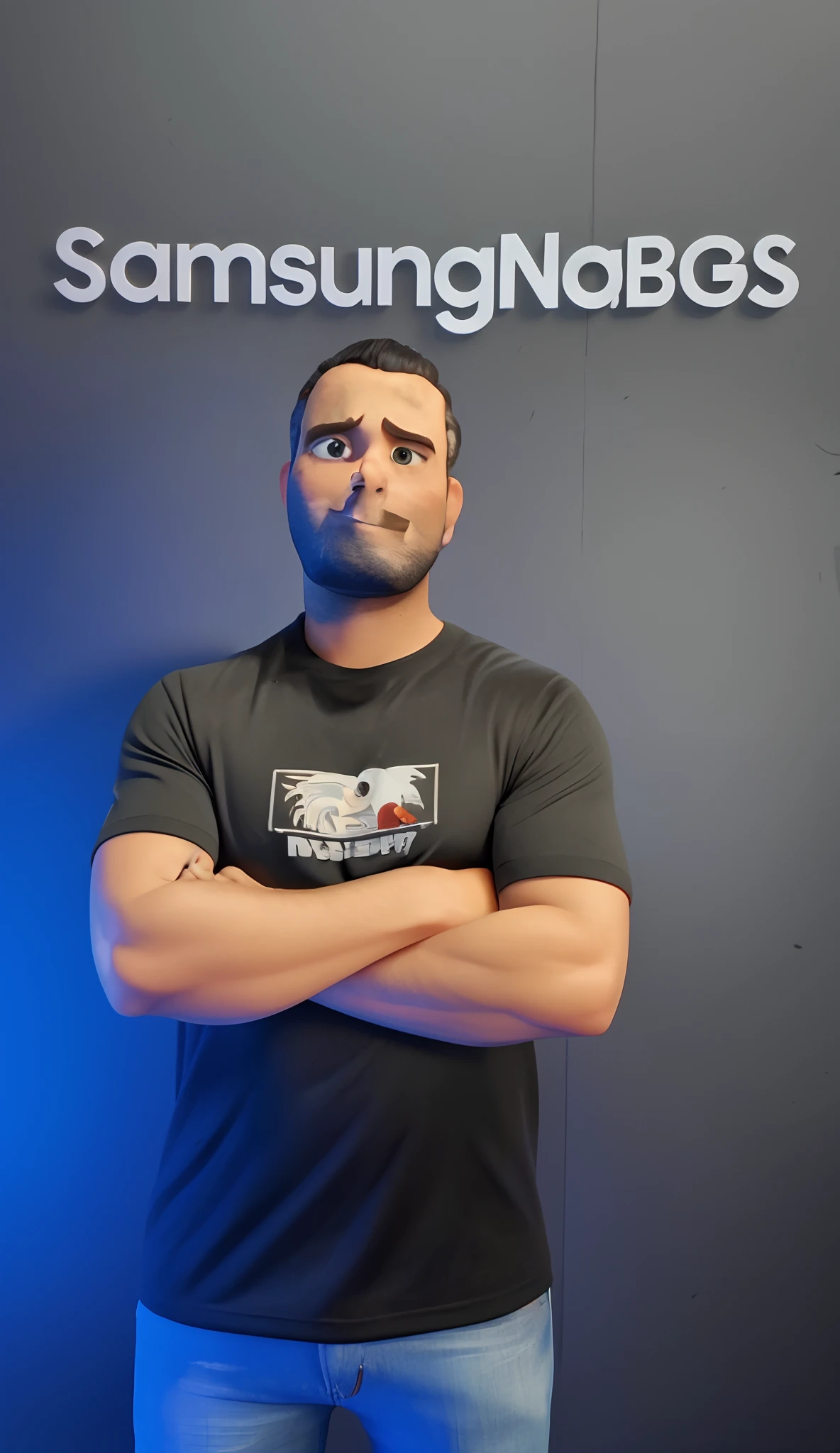 Um personagem 3D da Disney Pixar, alta qualidade, melhor qualidade