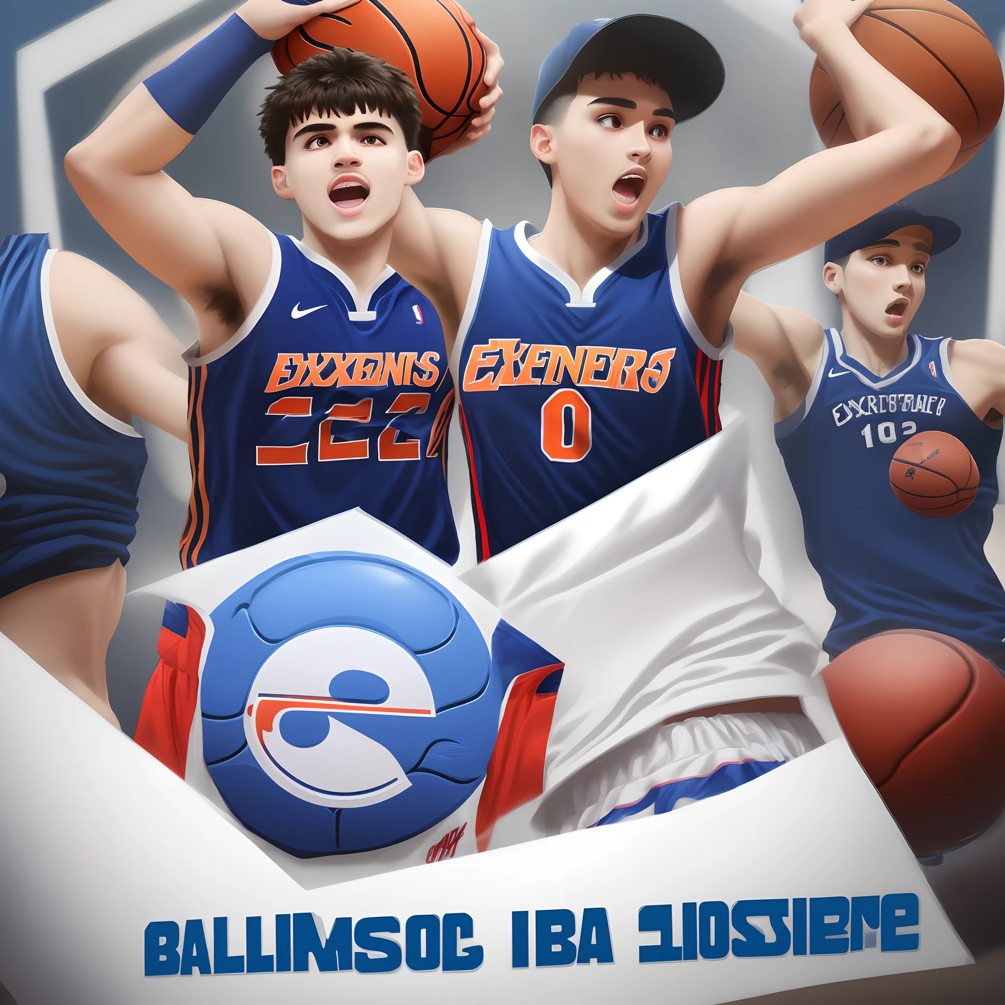 Logo for my channel for YouTube he name of my channel is BALONCESTO EXPRÉS