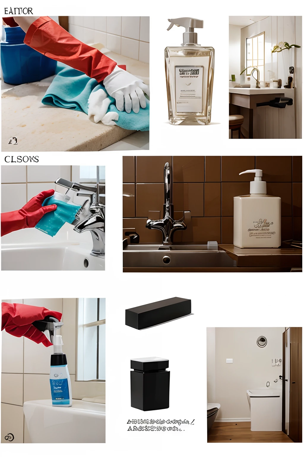 MoodBoard on Cleaning Handwash