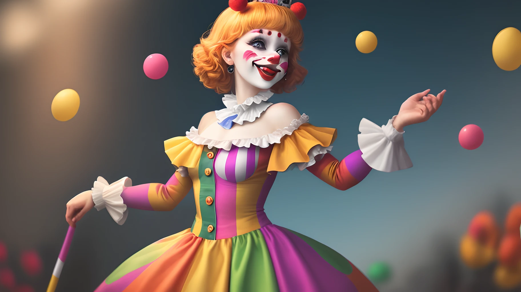 Princess clown