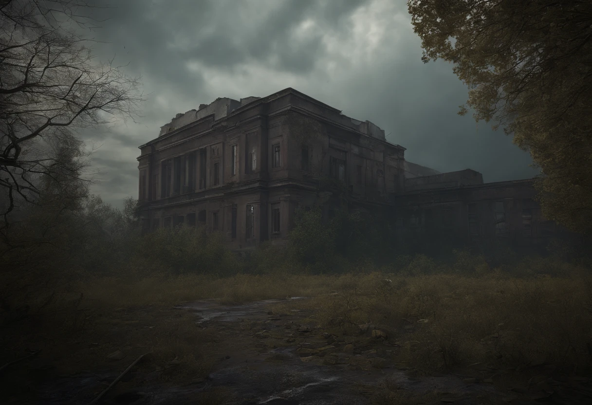 (best quality,4k,8k,highres,masterpiece:1.2),ultra-detailed,(realistic,photorealistic,photo-realistic:1.37),Stalker Zone,Chernobyl,Nuclear rain,radiation,dangerous atmosphere,dystopian landscape,stark contrast,mysterious aura,dim lighting,desolated buildings,overgrown vegetation,dusty atmosphere,abandoned vehicles,ruined infrastructure,cracks on the ground,damaged walls,peeling paint,foggy surroundings,polluted air,decaying environment,restricted access signs,lurking danger,masked figures,ominous clouds,warned gas masks,radioactive materials,contaminated water sources,heavy radiation warnings,creepy silence,haunting stillness,post-apocalyptic ambiance,uncertain future,forbidden trespass,atechnological ruins,fallen civilization,instant death lurking,breathtaking desolation,unforgettable impact,otherworldly experience,energy anomalies,enthralling mystery,dark secrets,emerging horror,hidden treasures,survival instincts,lost hope,remnants of past life,memories fading away,forgotten dreams,permeating gloom,hauntingly beautiful,unpredictable encounters,irradiated wilderness,chaotic aftermath,memories of tragedy,echoes of despair,ominous tales,emotional resonance,devastating consequences,abandoned memories,mystery