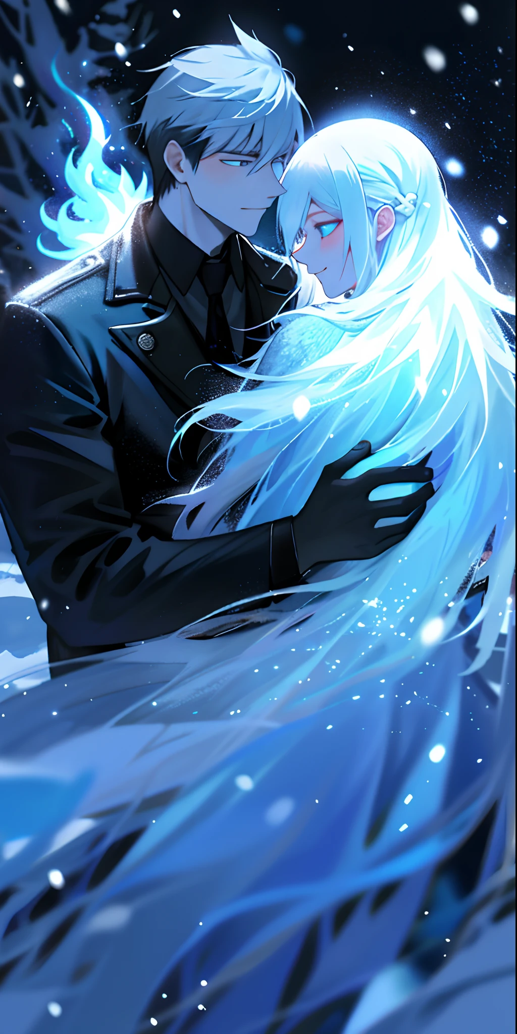 #conservative #couple #Darkness #Snowflame  #Snowfall