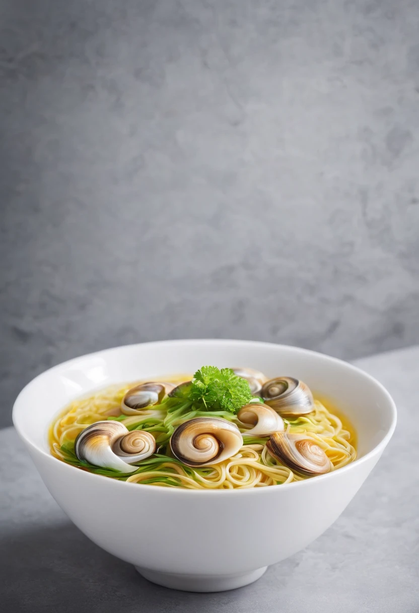 Delicious snail noodles，cinematic ligh，professional photoshooting，studio lit，studio context，advertisement photography，Complicated details，hyper-detailing，Ultra photo realsisim，8K UHD