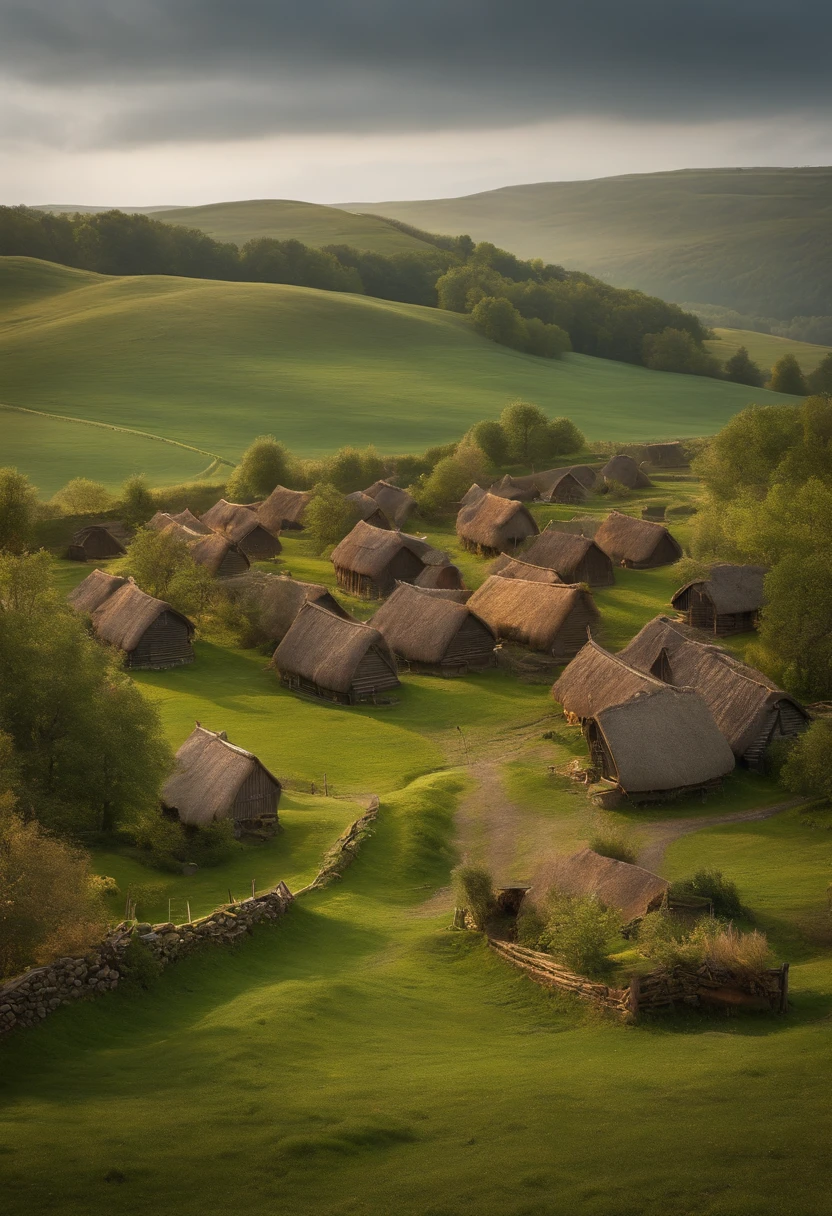 The largest  village of Viking age 8th century