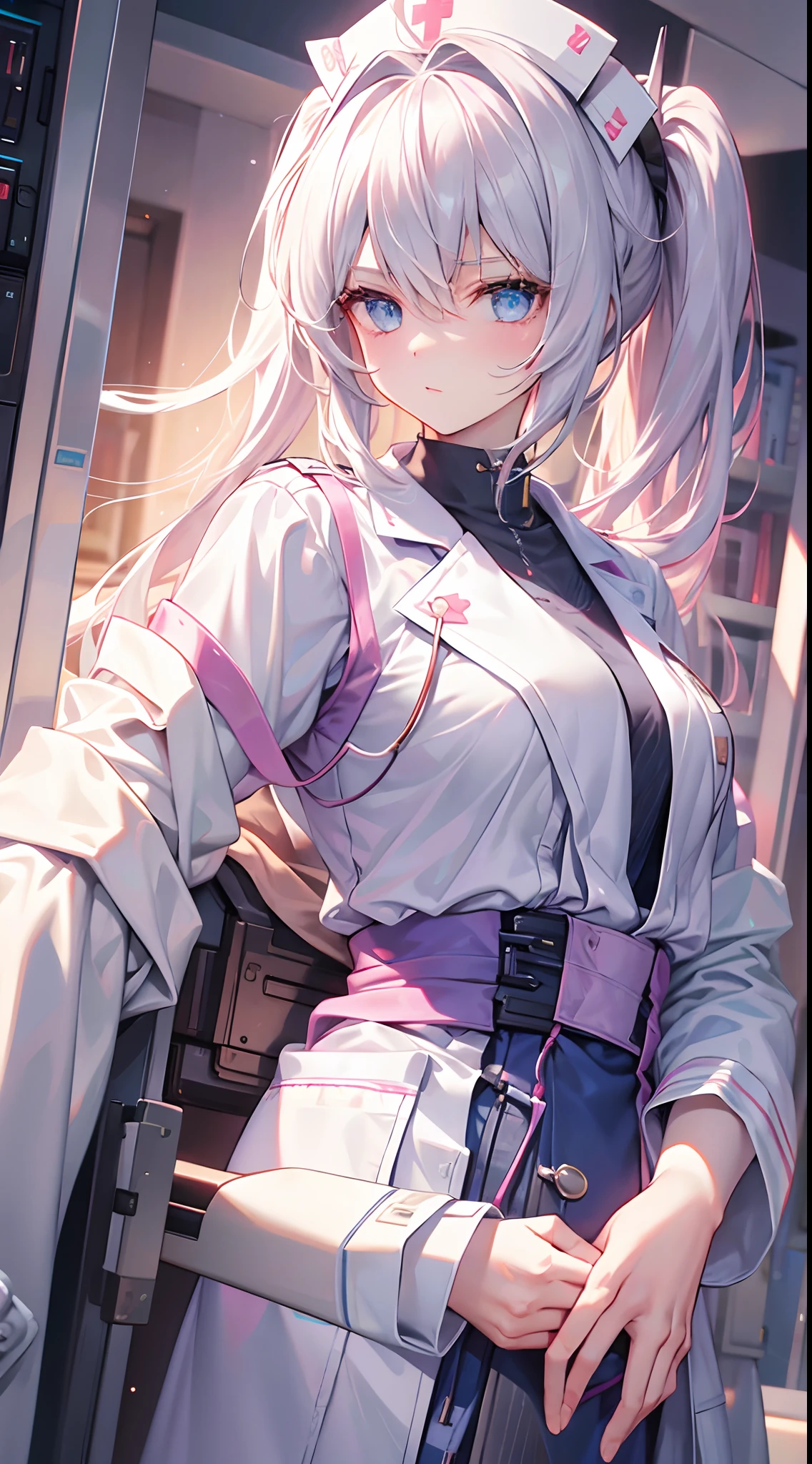 the doctor，Nurse clothes，Gentle and kind