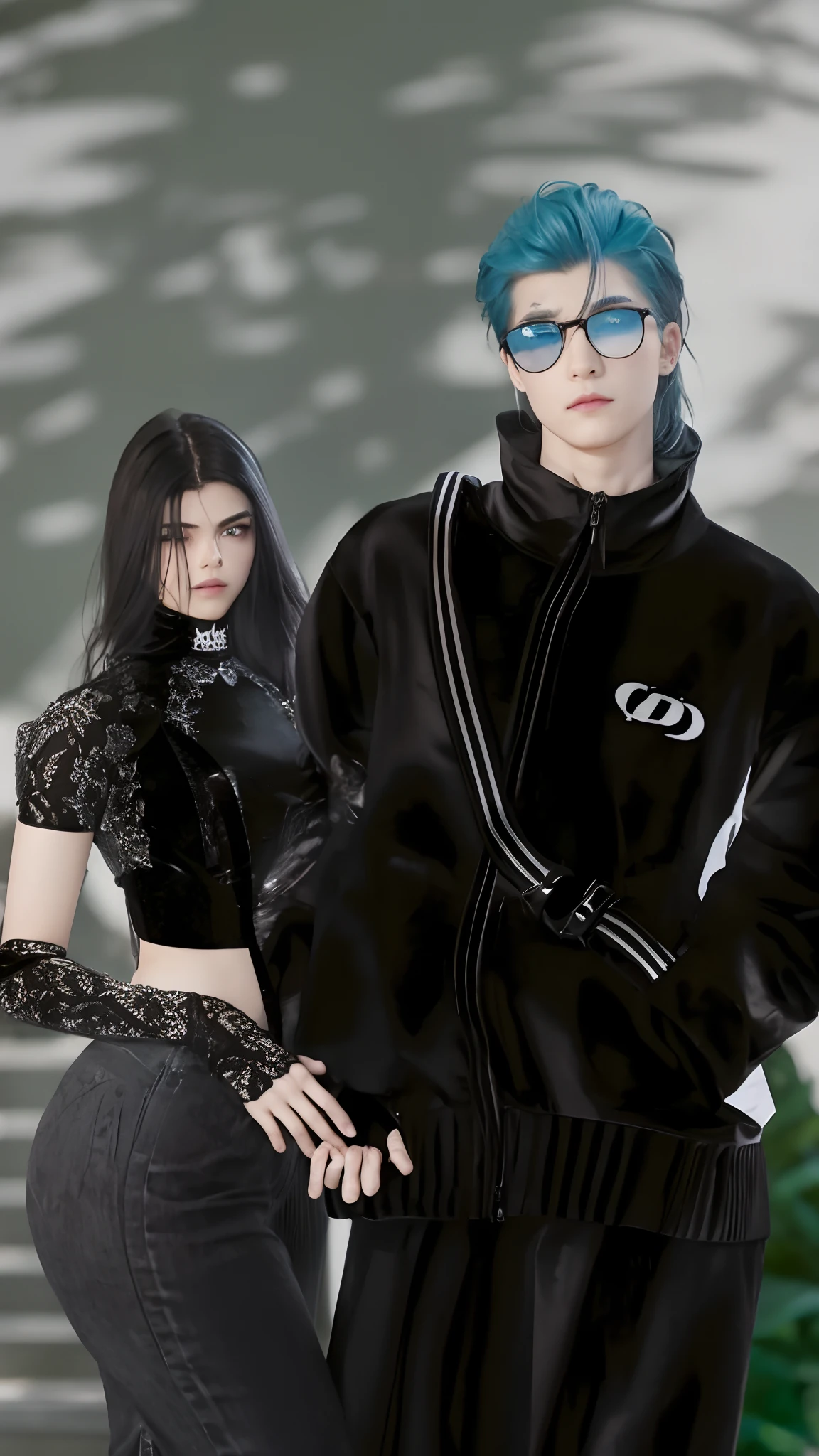 high detail, dramatic light, perfect details, couple, dont change face,