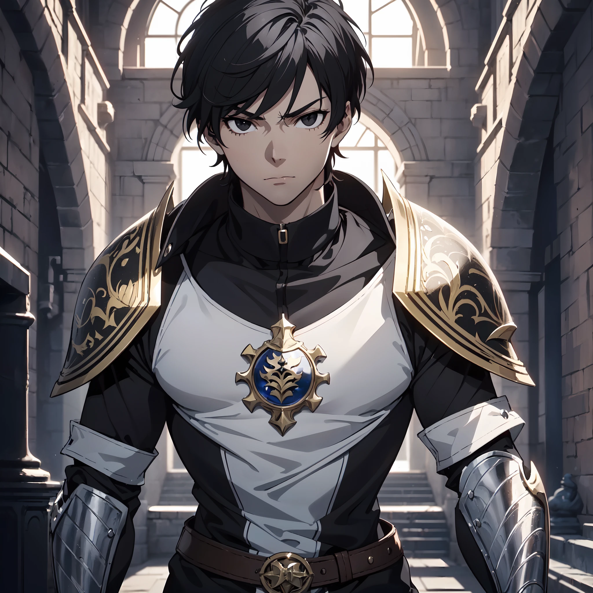 128K Ultra High Definition,
128K Ultra High Quality,
128K Ultra High Resolution,
Best Definition,
Best Quality,
Best Resolution,
Perfectly Detailed,
Perfectly Designed,
Extremely Detailed,
Extremely Designed,
Hyper Detailed,
Hyper Definition,
Hyper Quality,
Hyper Resolution,
Masterpiece,
(((Anime))),
Body Shot,
(((Boy))),
Handsome,
Muscular Body,
(((Black Short Hair))),
(((Black Eyes))),
(((Hyper Detailed & Perfectly Designed With Ultra High Quality Sapphire Warlord Armor))),
(((Inside Of Medieval Royal Palace Background Scenery))),