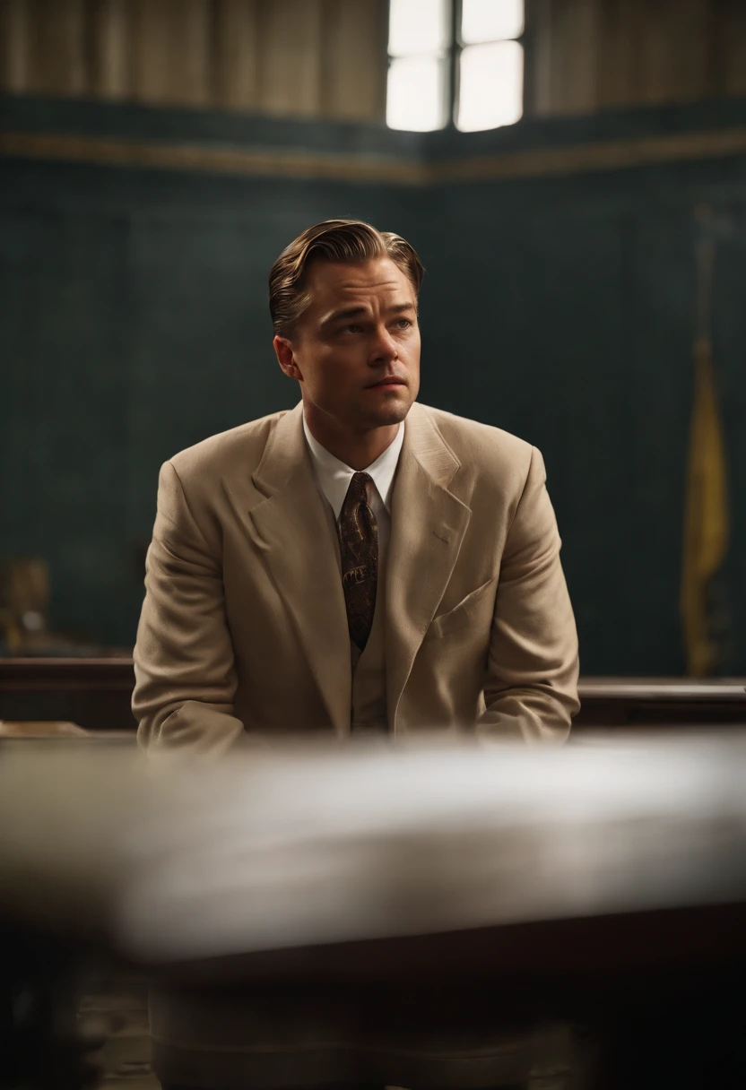 Naked Leonardo dicaprio In prison in Wolf of wall street