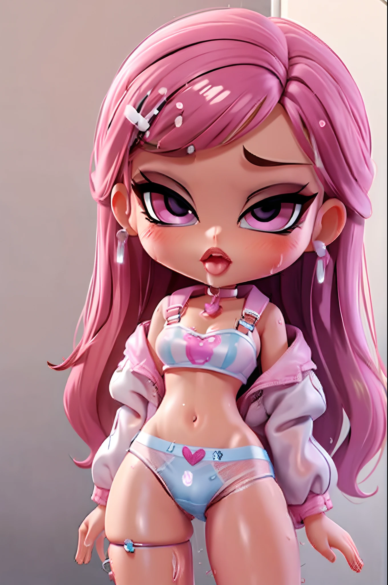 Bratz Doll, Excessive Cum, Wet Underwear