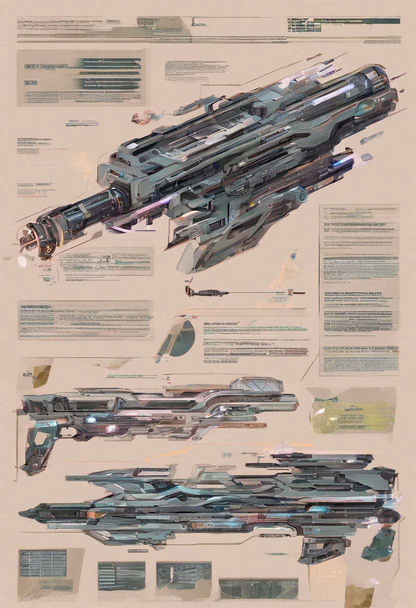 masutepiece, Best quality, A high resolution, Guitar-type weapons, arma