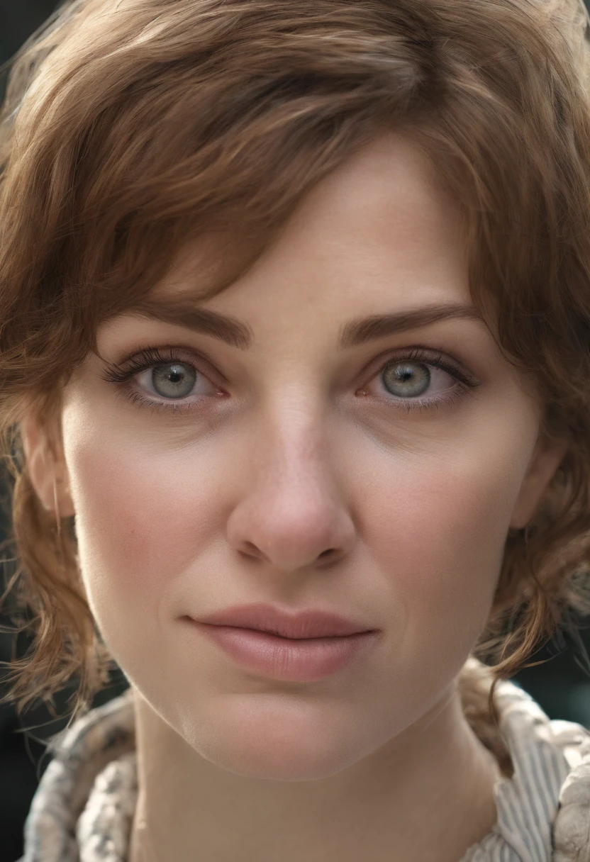 **Post-impressionist style, White European woman, Introspection Self-Portrait, Capture what's going on in your heart, Emotions, and shaping the identity of a beautiful woman through evocative and introspective self-expression. --v 4:50** - (fast) --s 2