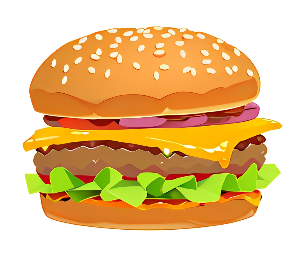 Cartoon hamburger with cheese and lettuce on white background, hamburgers, cheeseburger, burger with a mouth, hamburger, big juicy burger, burger on a plate, Human mouth burger, hamburgers, luscious patty with sesame seeds, eating a cheeseburger, Burger monster, eating burgers, eat hamburger, fastfood, burger with human eyes, made with illustrator