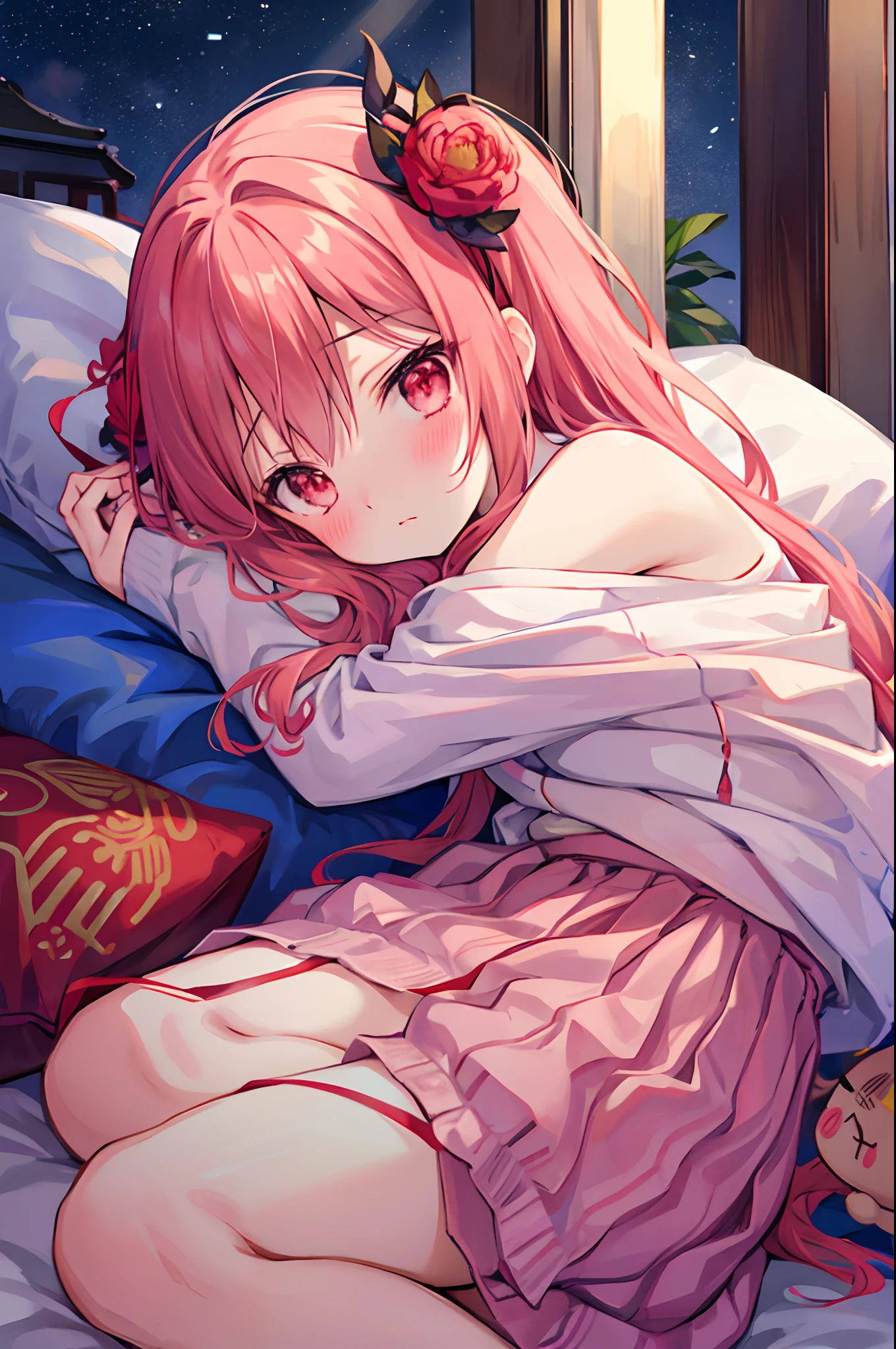 Mofumofu、cuddling、red blush、Sublime Narumofu
