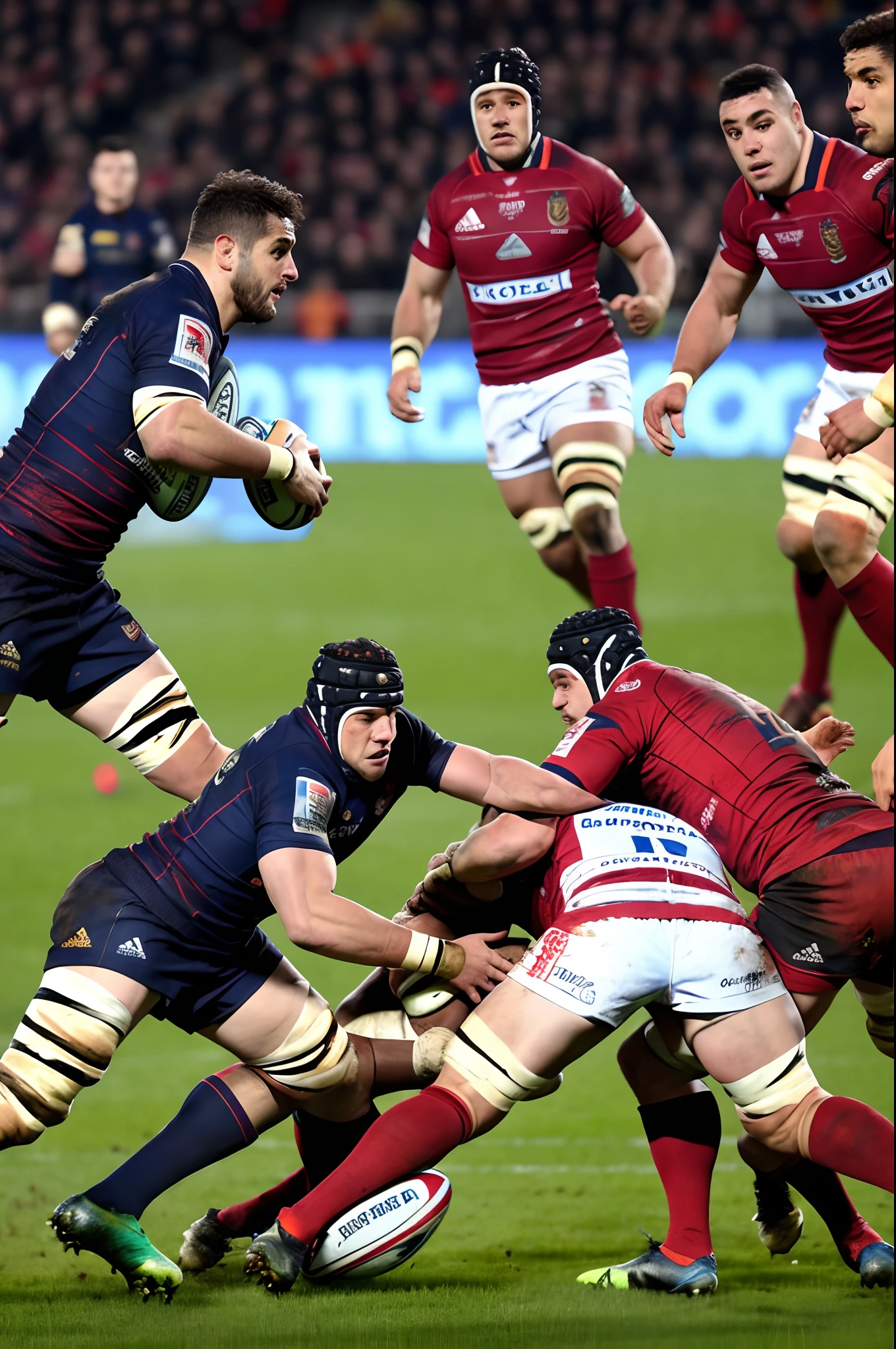 Match de rugby  stade toulousain