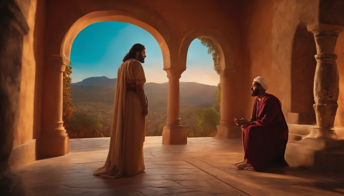 casal de missionarios, biblia, ultra-realismo, 4k, cinemactic, detalhes intrincados