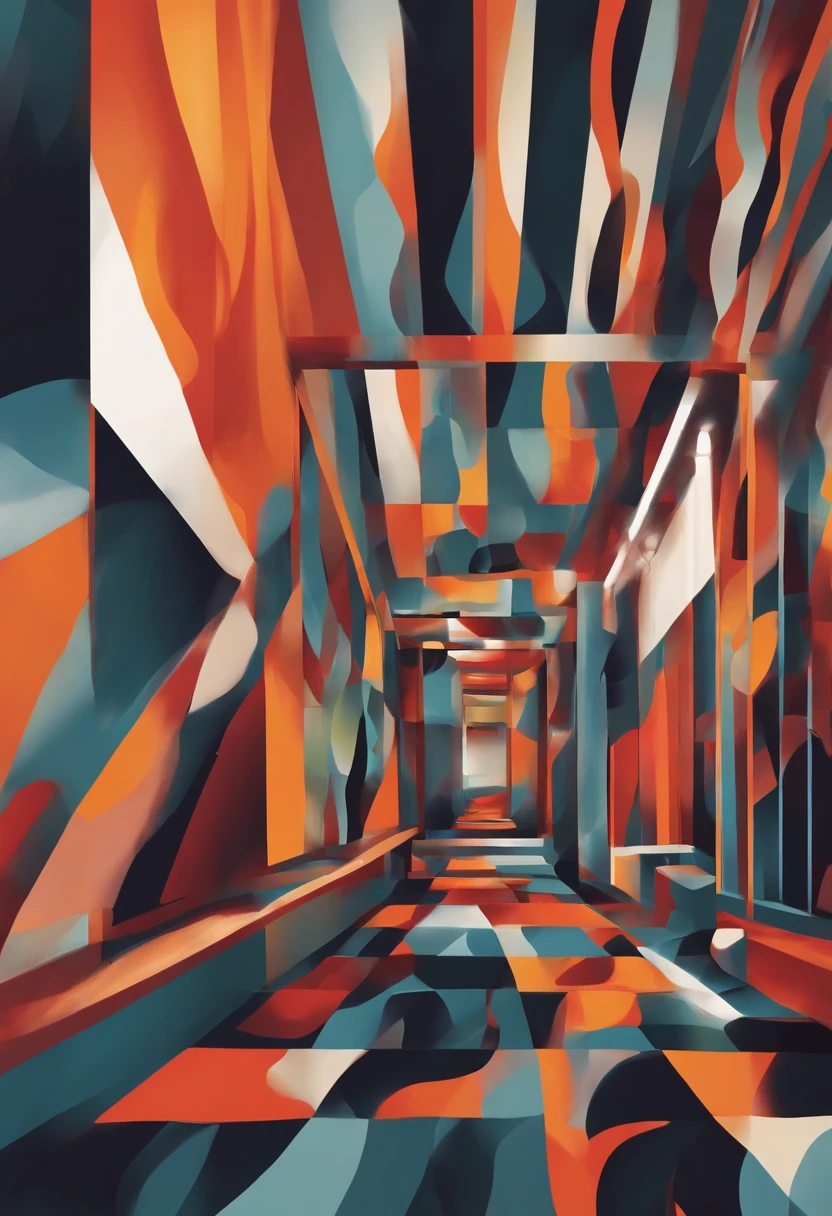 Expressing healthy living in an abstract way,lineworks,the space,area