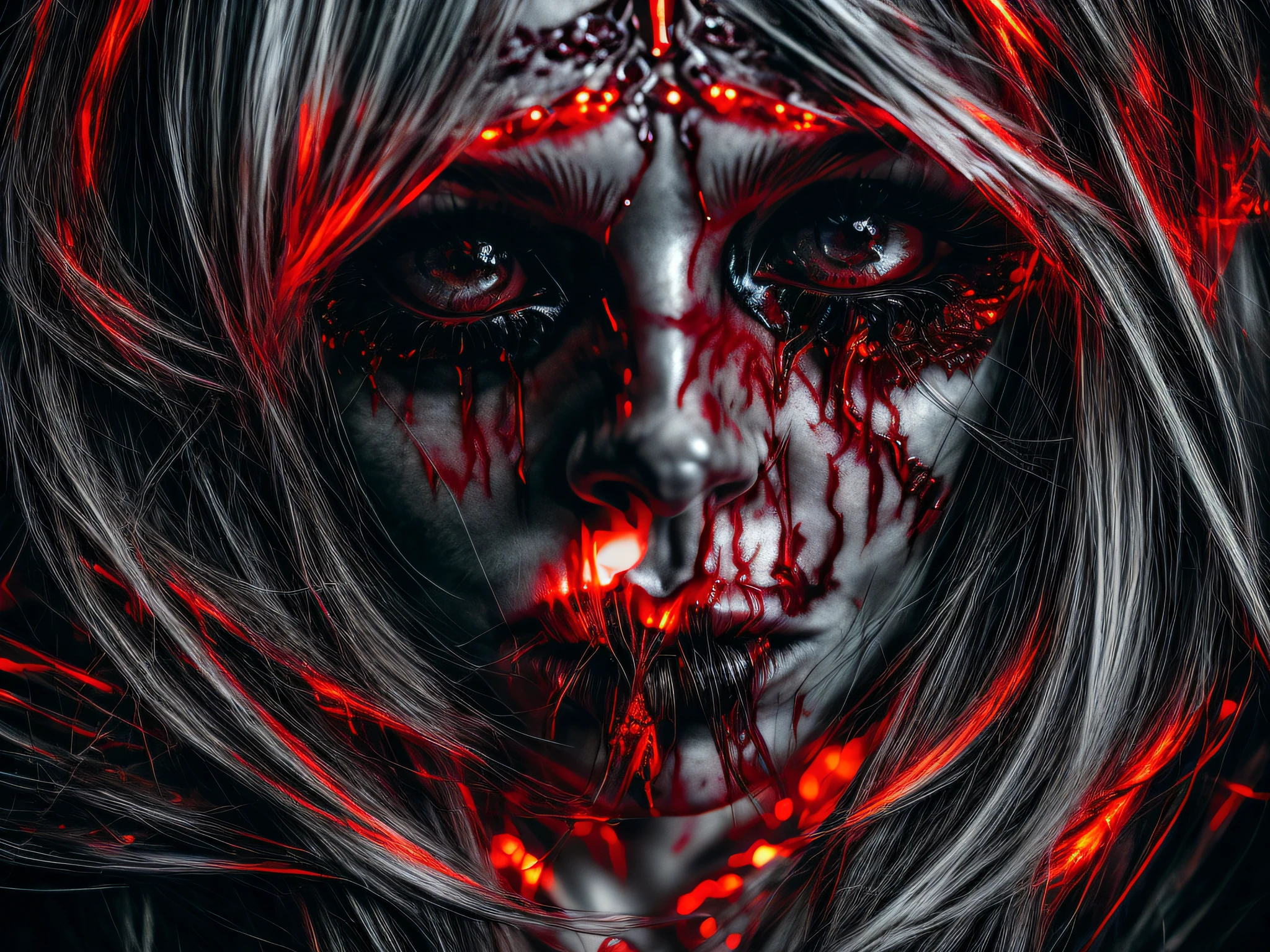 red devil eyes,demonic gaze,burning red irises,piercing stare,sinister gaze,dark flames flickering in the eyes,glowing red pupils,malevolent eyes,fiery demonic eyes,devilish gaze,powerful and captivating eyes,haunting red orbs,blood-red irises,summoning the darkness,intense and hypnotic stare,eyes filled with malice,ominous and piercing eyes,burning with infernal energy,peek into the abyss,maleficent glare,entrancing and otherworldly eyes,dark and mysterious gaze,eyes of a malevolent spirit,piercing through the soul,exuding an evil presence,devil's fiery stare,red eyes of damnation,demonic power radiating from within,the embodiment of evil,transcending darkness in the eyes,evil incarnate,red irises ablaze with wickedness,terrifying and captivating gaze,the gaze that freezes one's blood,consuming darkness within the eyes.