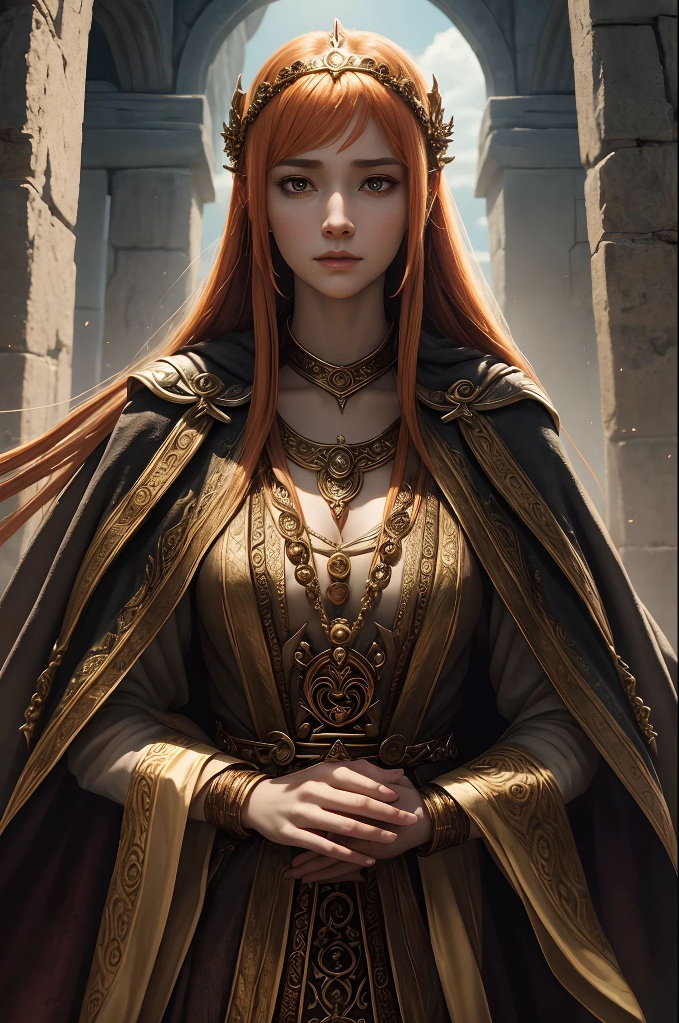 Lyris is a highly honored and much beloved goddess. Advice, voyages and property are vital elements this divine being is associated with and many think of her as troublesome and possessive.
Often depicted as little, slender, young and terrifying Lyris is usually worshipped through offerings and pledges.