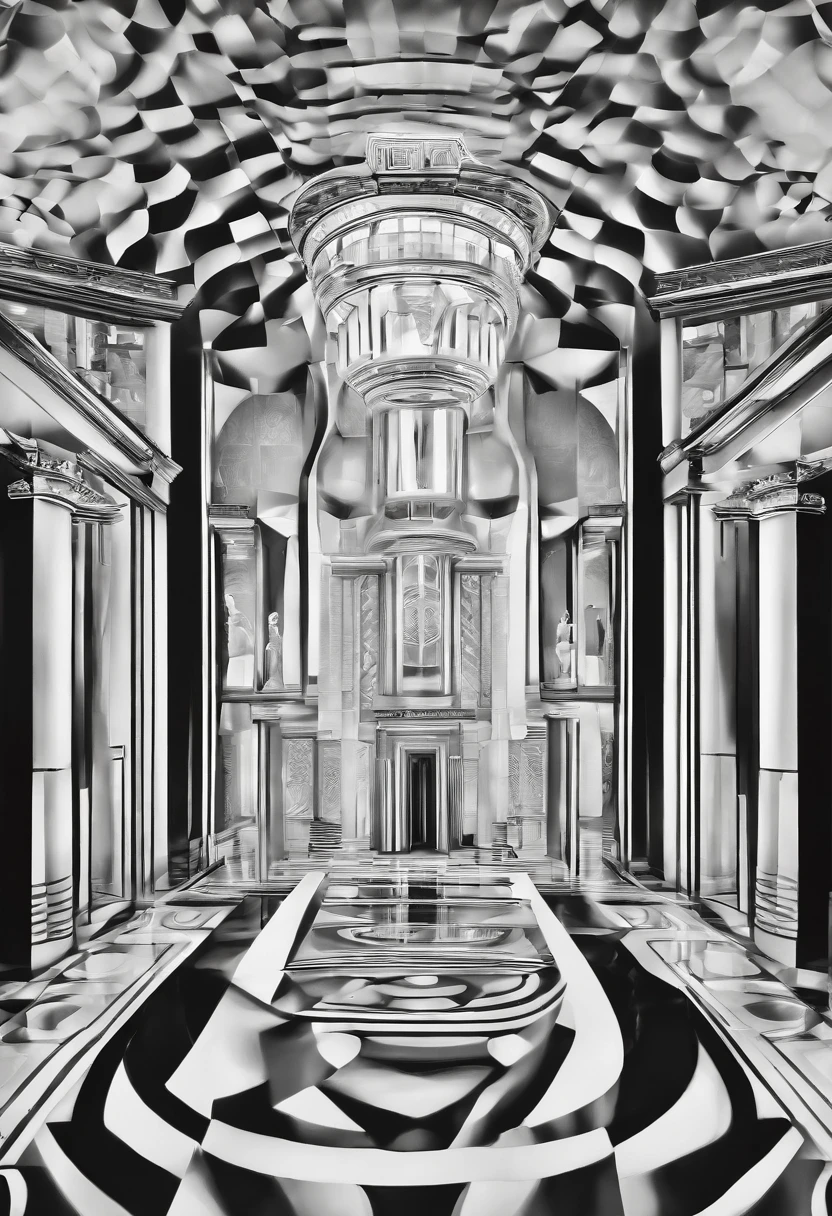 Expressing healthy living in an abstract way,lineworks,the space,area,black andwhite