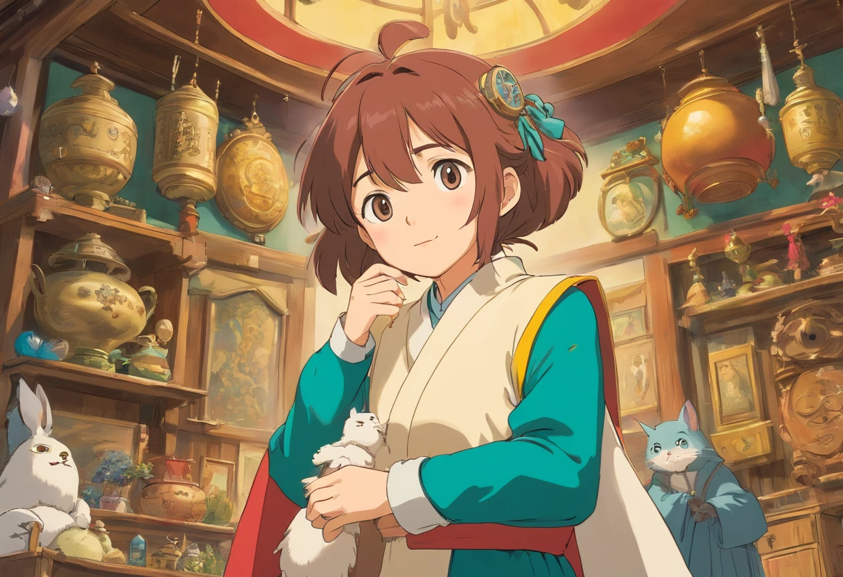 A beautiful antique beauty，Antique clothes