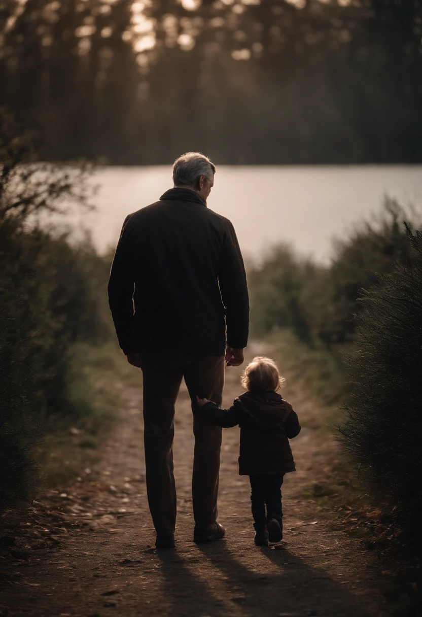 Portrait of a father