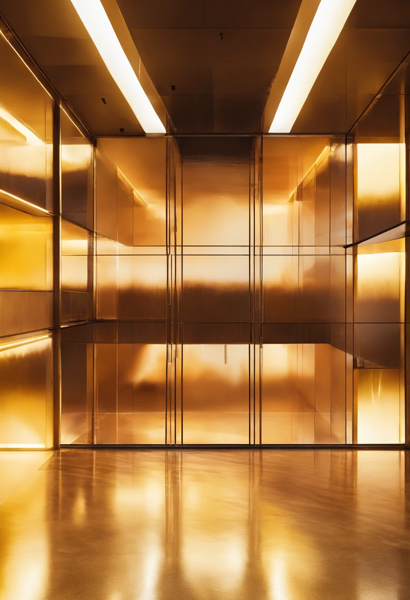 Golden amber,Fine materials,(Shining Effect),fluorescent light