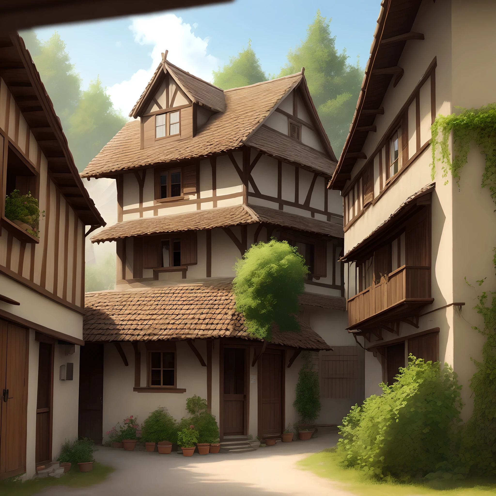 make me a old village