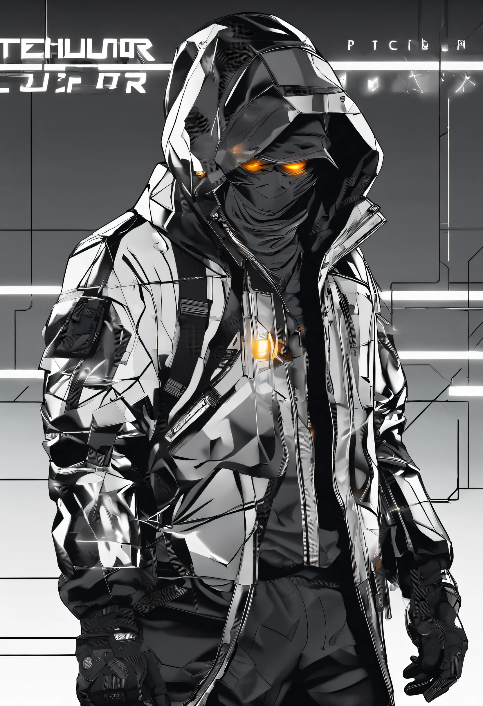 (Golden amber),Fine materials,(Shining Effect),fluorescent light,parkour,Cloud shirts,Underground garage,Realistic characters,Low noise