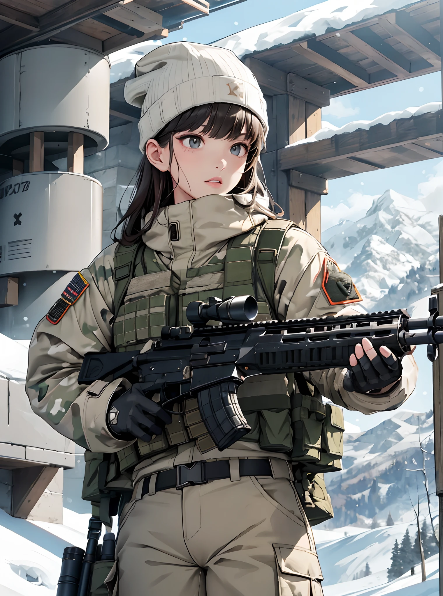 female soldier